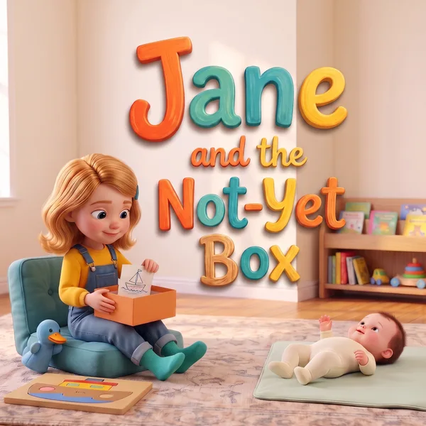 Jane and the Not-Yet Box — example cover