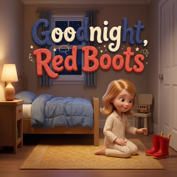 Goodnight, Red Boots — example cover