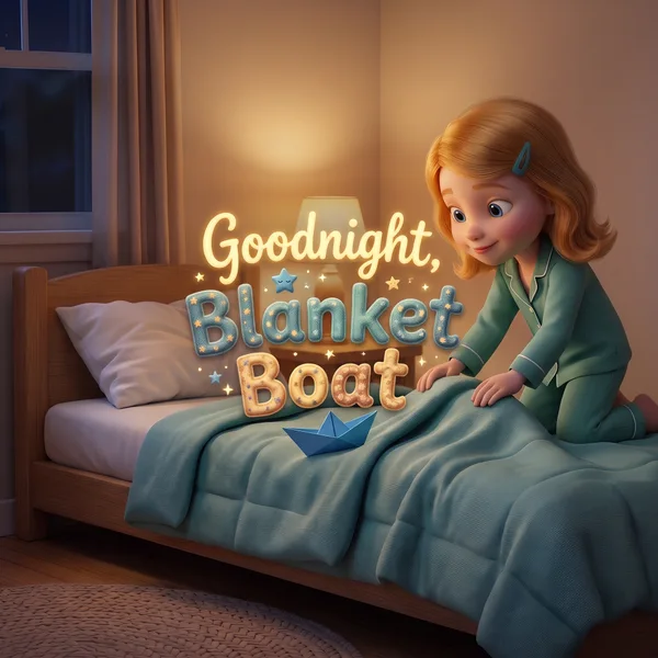 Goodnight, Blanket Boat — example cover