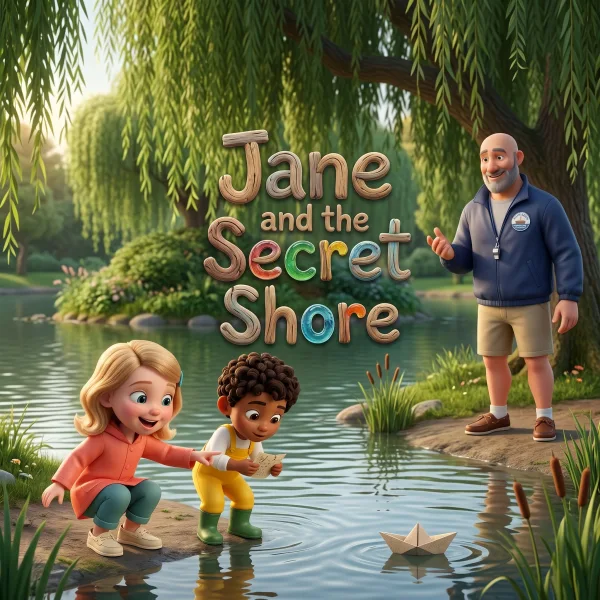 Jane and the Secret Shore — example cover