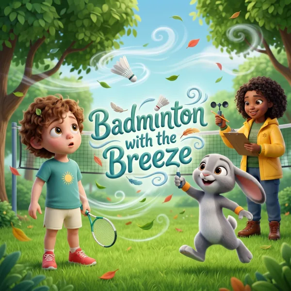 Badminton with the Breeze — example cover