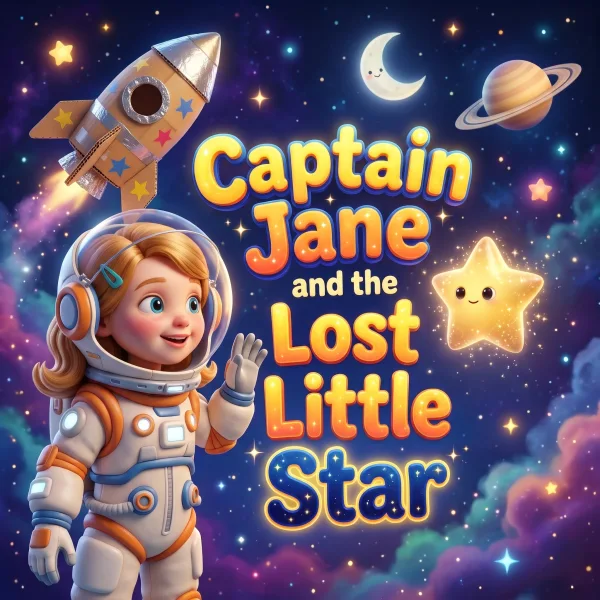 Captain Jane and the Lost Little Star — example cover