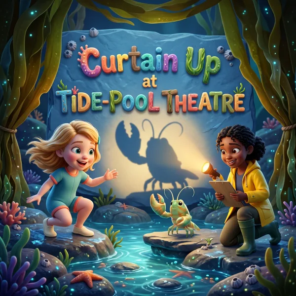 Curtain Up at Tide-Pool Theatre — example cover