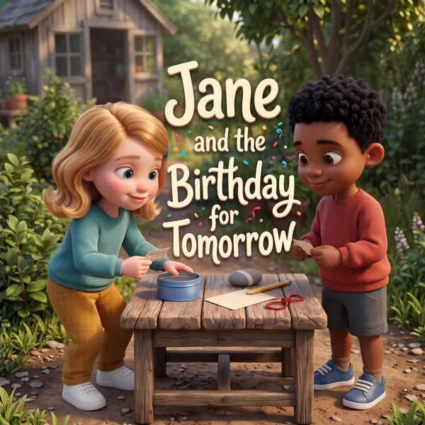 Jane and the Birthday for Tomorrow — example cover
