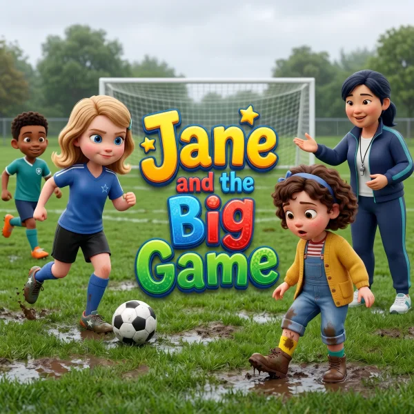 Jane and the Big Game — example cover