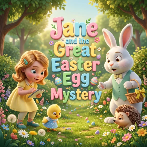 Jane and the Great Easter Egg Mystery — example cover