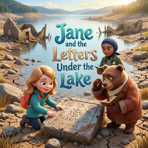 Jane and the Letters Under the Lake — example cover
