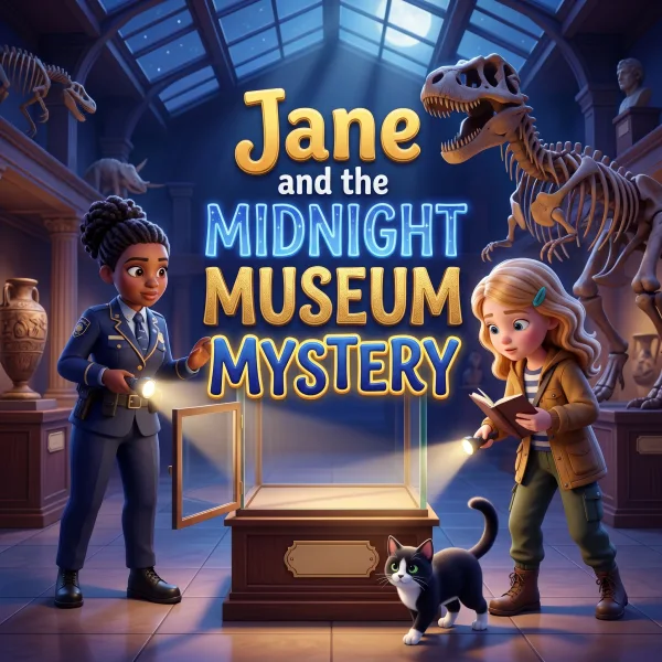 Jane and the Midnight Museum Mystery — example cover