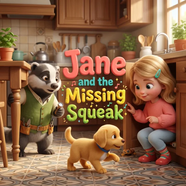 Jane and the Missing Squeak — example cover