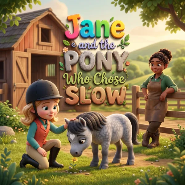 Jane and the Pony Who Chose Slow — example cover