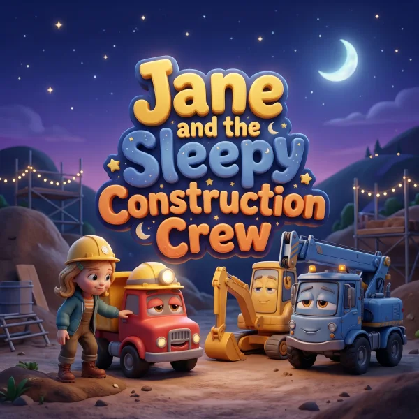 Jane and the Sleepy Construction Crew — example cover