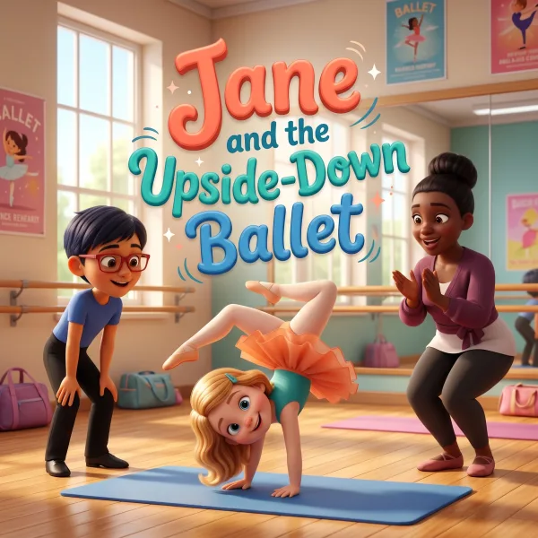 Jane and the Upside-Down Ballet — example cover