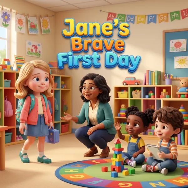 Jane's Brave First Day — example cover