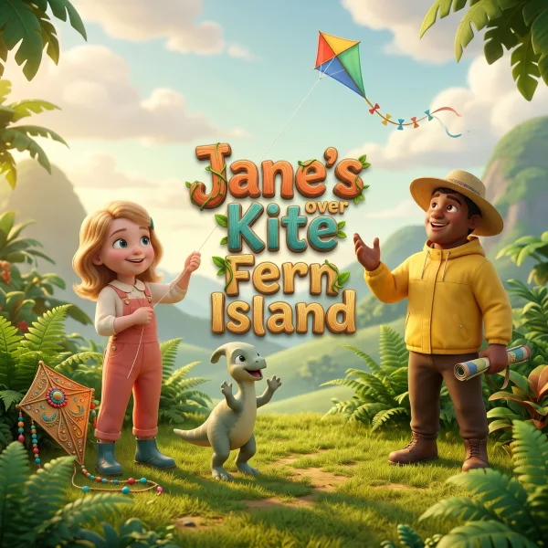 Jane's Kite over Fern Island — example cover