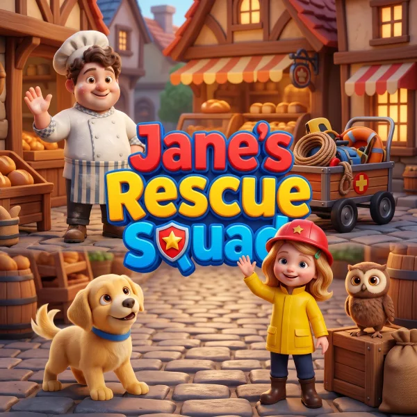 Jane's Rescue Squad — example cover