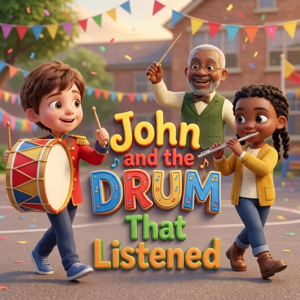 John and the Drum That Listened — example cover