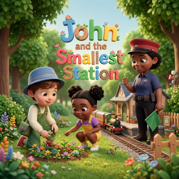 John and the Smallest Station — example cover