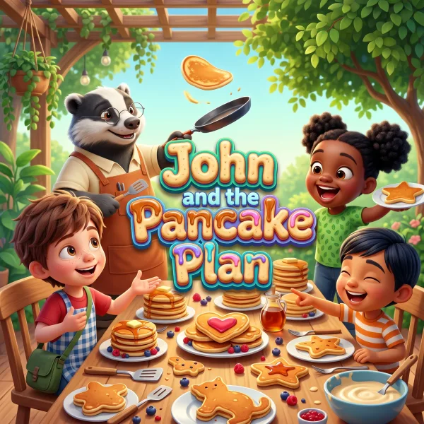 John and the Pancake Plan — example cover
