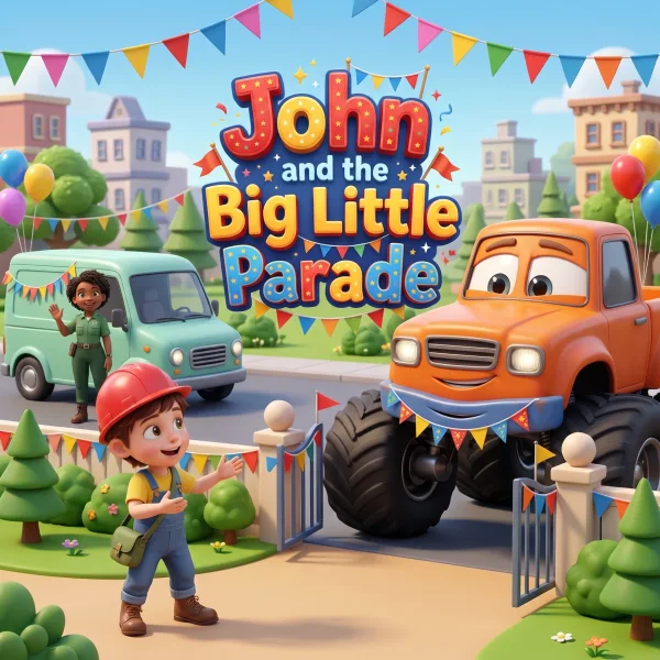 John and the Big Little Parade — example cover