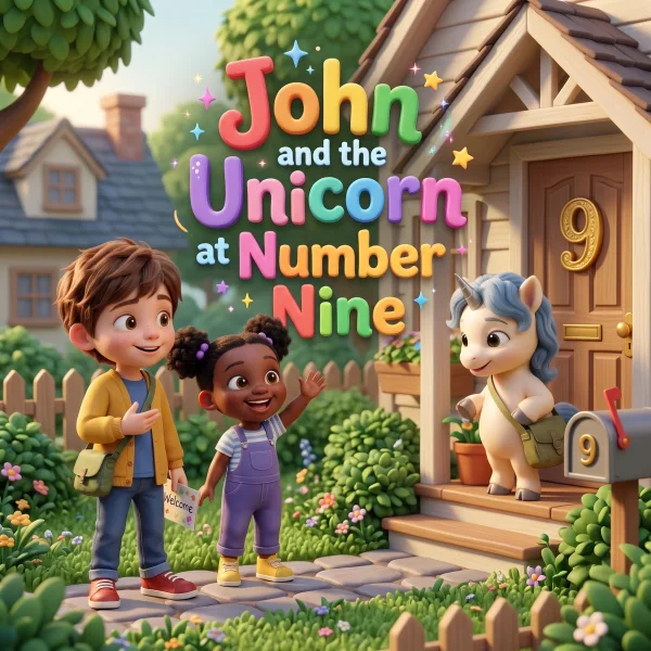 John and the Unicorn at Number Nine — example cover