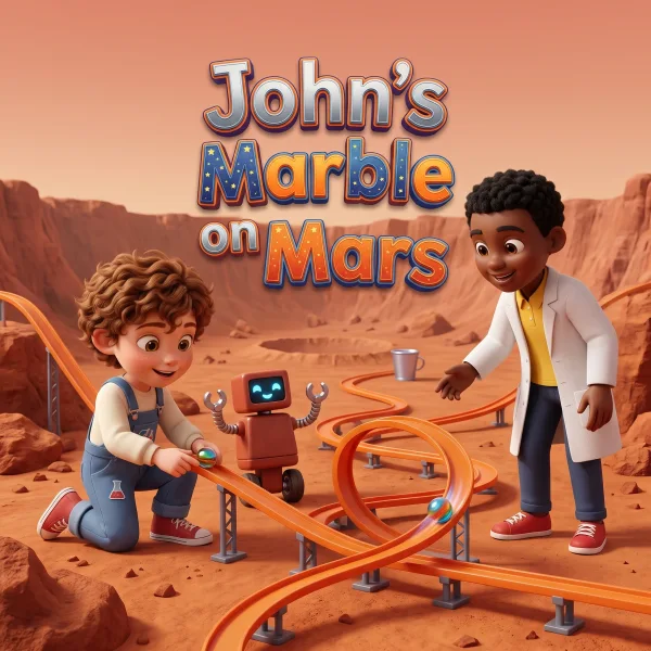 John's Marble on Mars — example cover