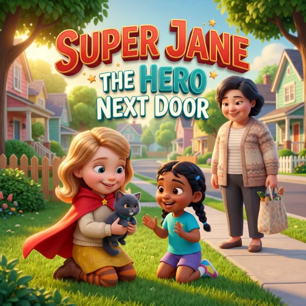 Super Jane: The Hero Next Door — example cover