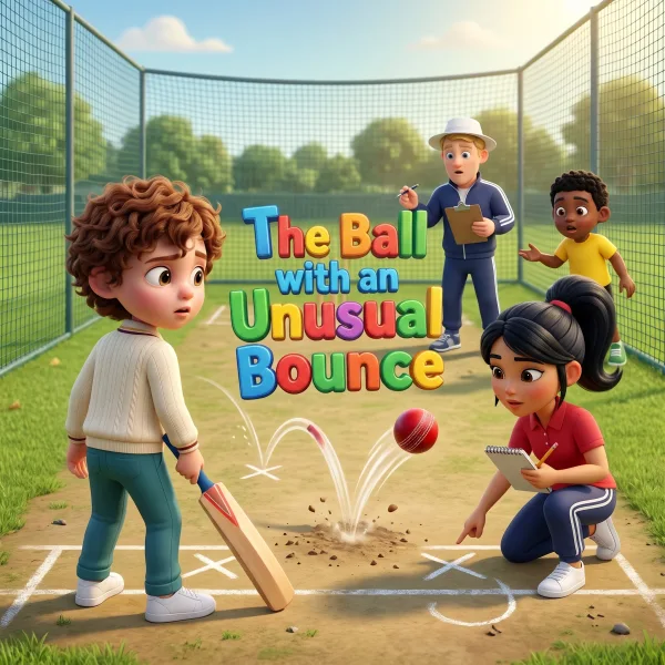 The Ball with an Unusual Bounce — example cover