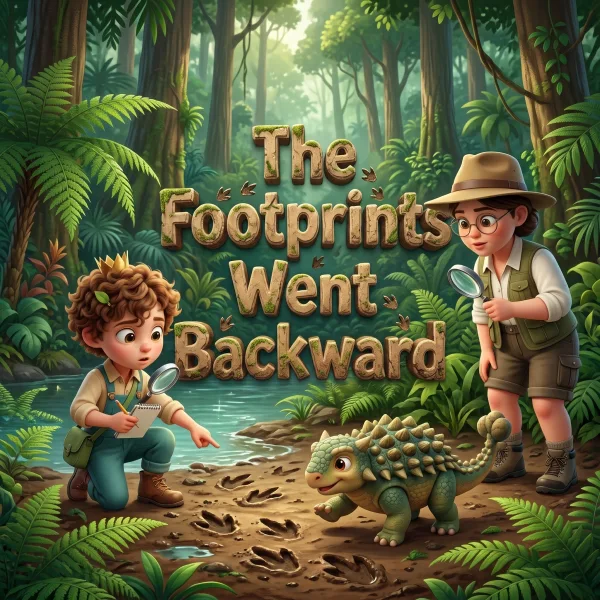 The Footprints Went Backward — example cover