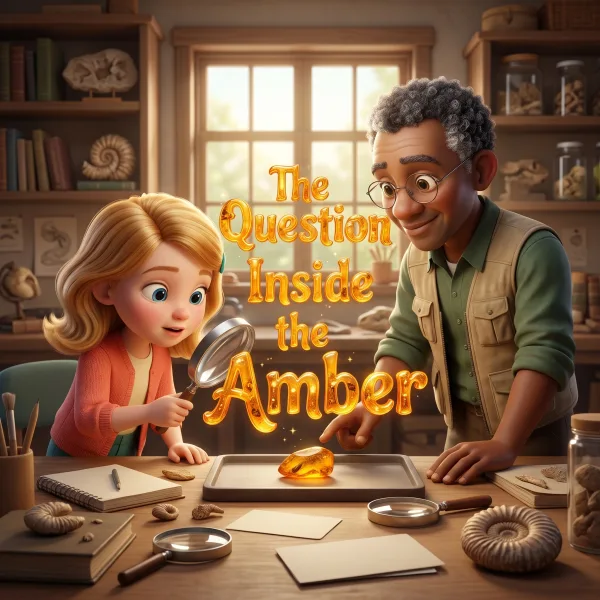 The Question Inside the Amber — example cover