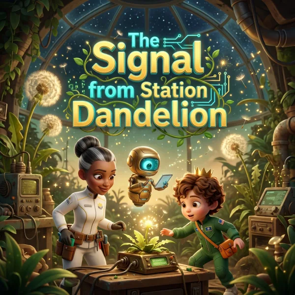 The Signal from Station Dandelion — example cover