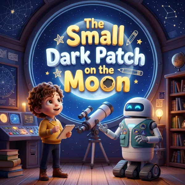 The Small Dark Patch on the Moon — example cover