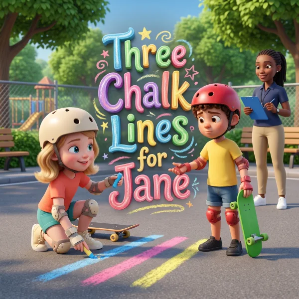 Three Chalk Lines for Jane — example cover