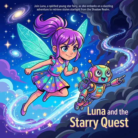 Anime-Inspired Bright Adventure illustration example