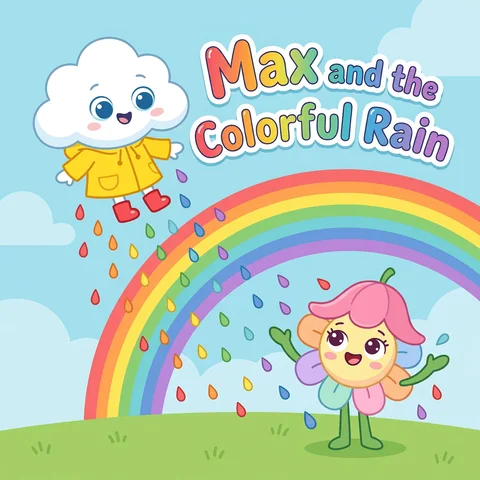 Clean Vector Storybook illustration example