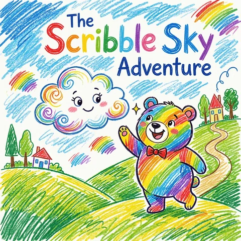 Crayon illustration example