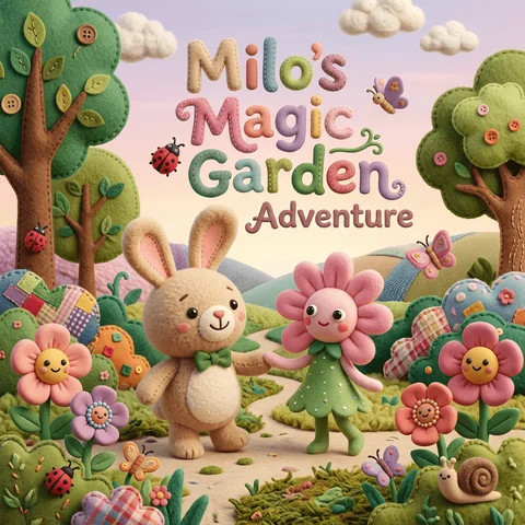 Soft Felt Claymation illustration example