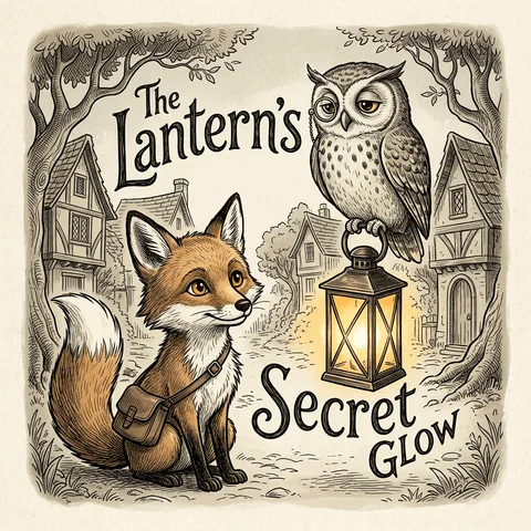 Storybook Line & Ink Etching illustration example