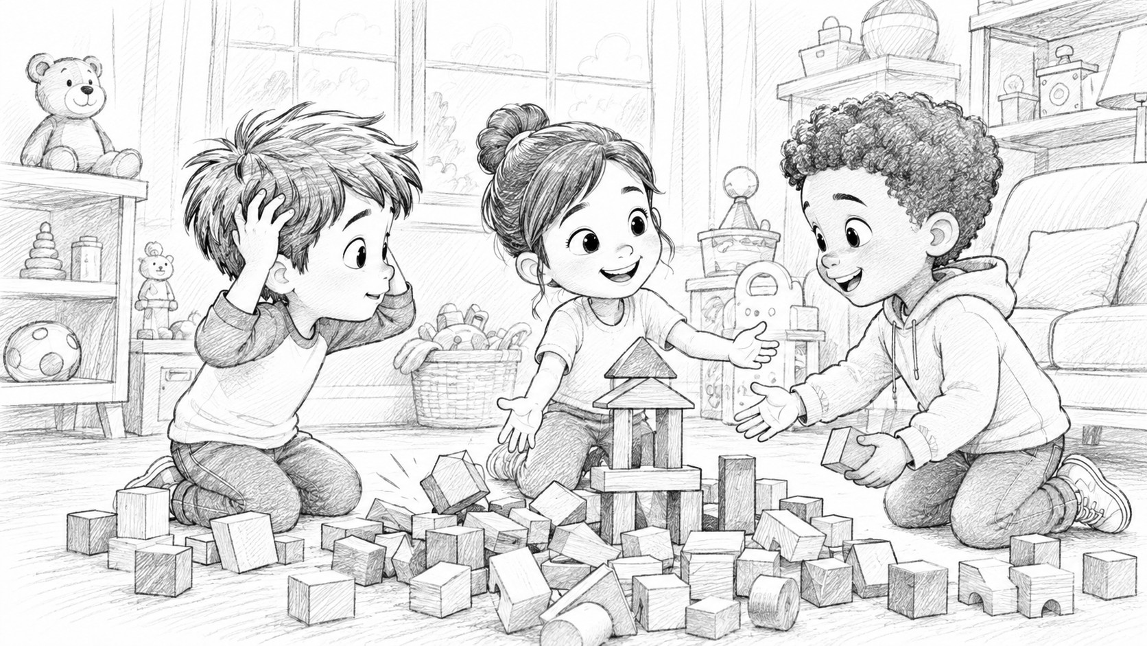 The Gentle Wave: Navigating Friendship Mistakes and Accidents with Grace