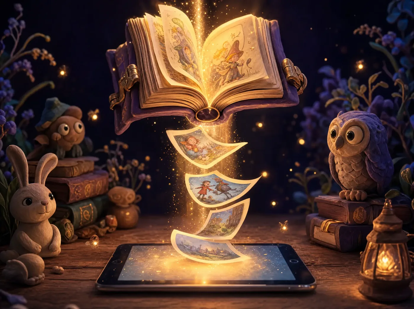 High-quality PDF book pages being downloaded