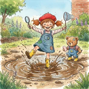 Lila as a book character