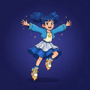 Luna as a book character